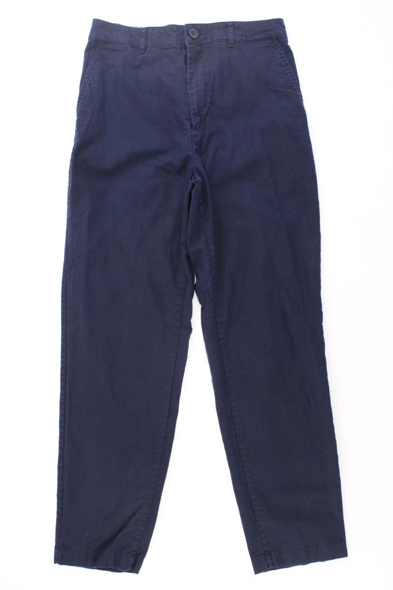 Uniqlo Hose Gr. S blau aus Baumwolle