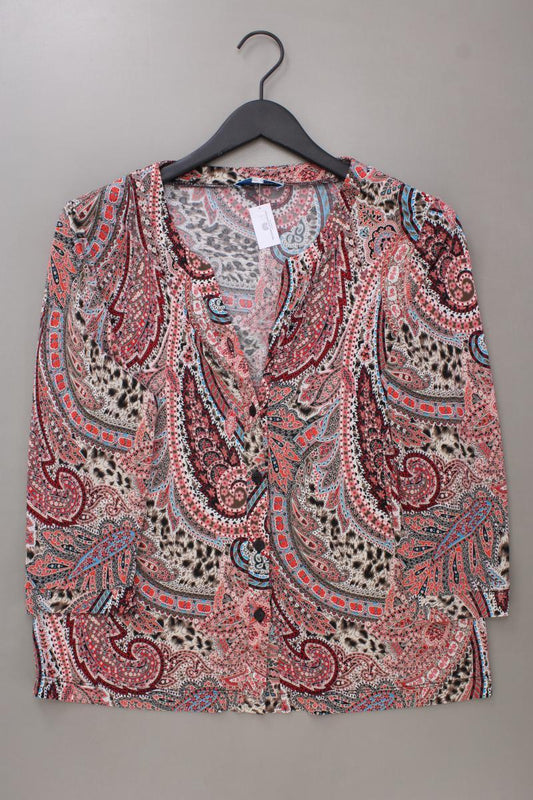 Pfeffinger Classic Bluse Gr. 40 mit Paisleymuster neuwertig 3/4 Ärmel mehrfarbig