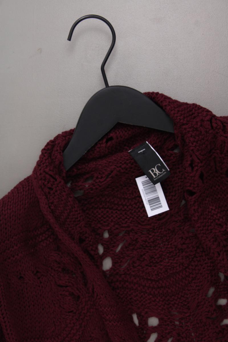 Best Connections Strickjacke Gr. 36/38 Langarm rot aus Polyacryl