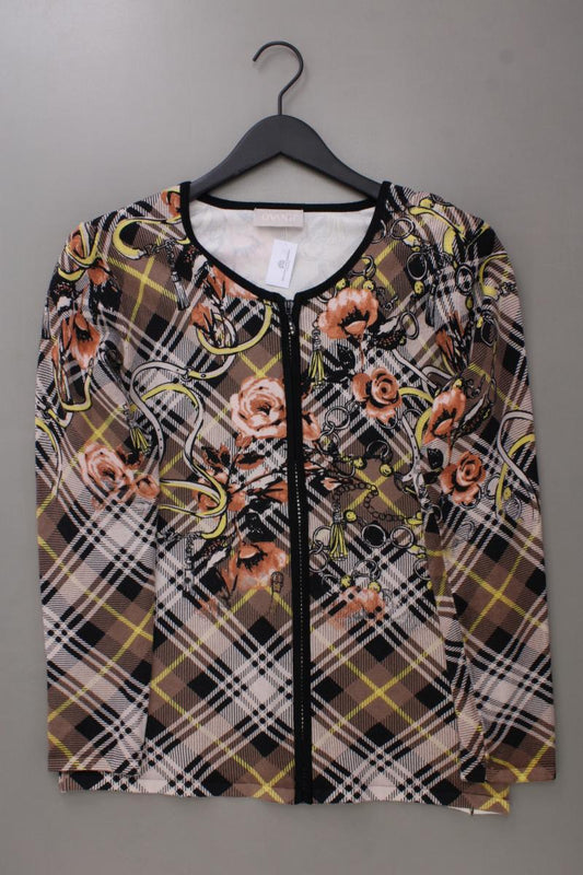 Ovanti Strickjacke Gr. 42 neuwertig Langarm mehrfarbig aus Viskose