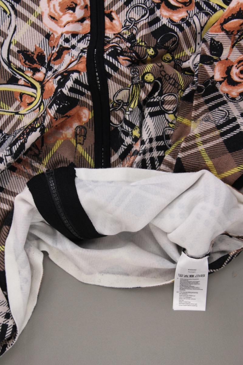 Ovanti Strickjacke Gr. 42 neuwertig Langarm mehrfarbig aus Viskose