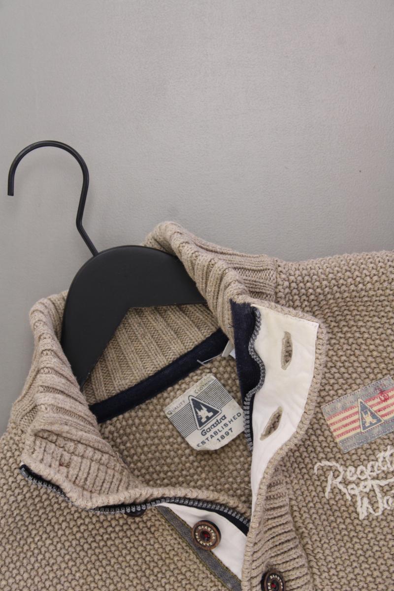 Gaastra Grobstrickpullover für Herren Gr. L braun aus Baumwolle