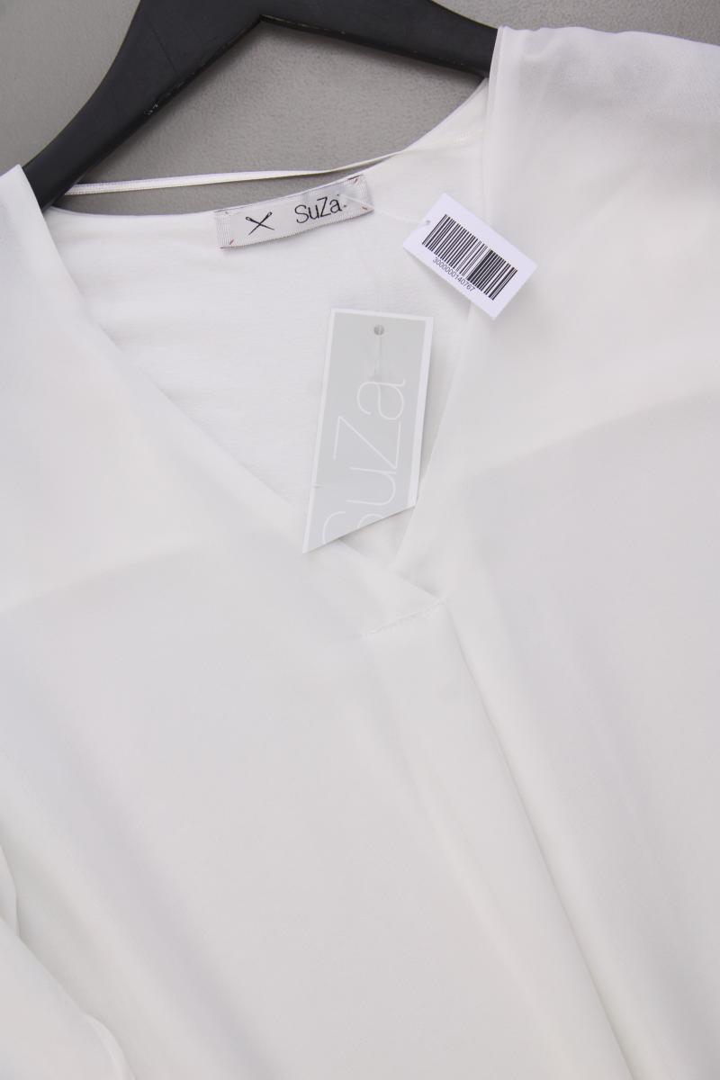 SuZa Langarmbluse Gr. 42 neu mit Etikett weiß aus Polyester