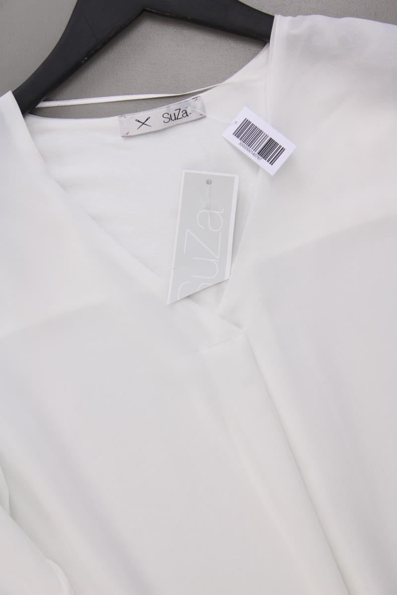 SuZa Langarmbluse Gr. 42 neu mit Etikett weiß aus Polyester