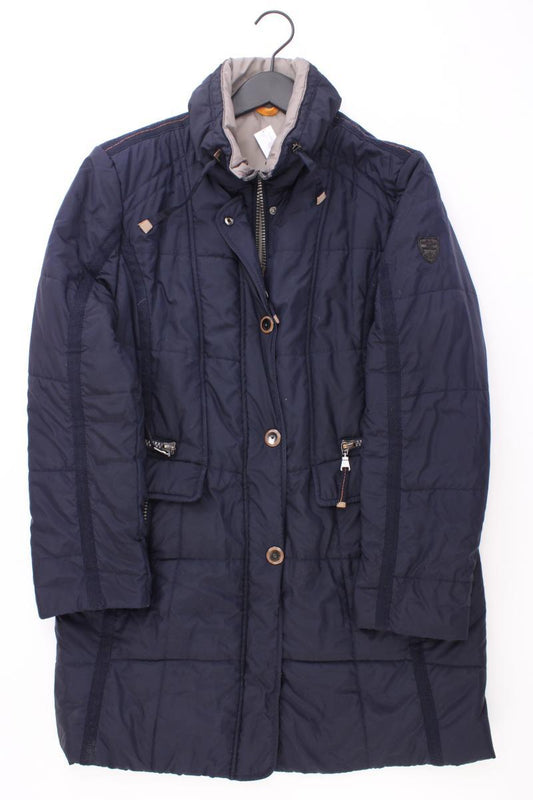 Gerry Weber Classic Mantel Gr. 42 blau aus Polyester