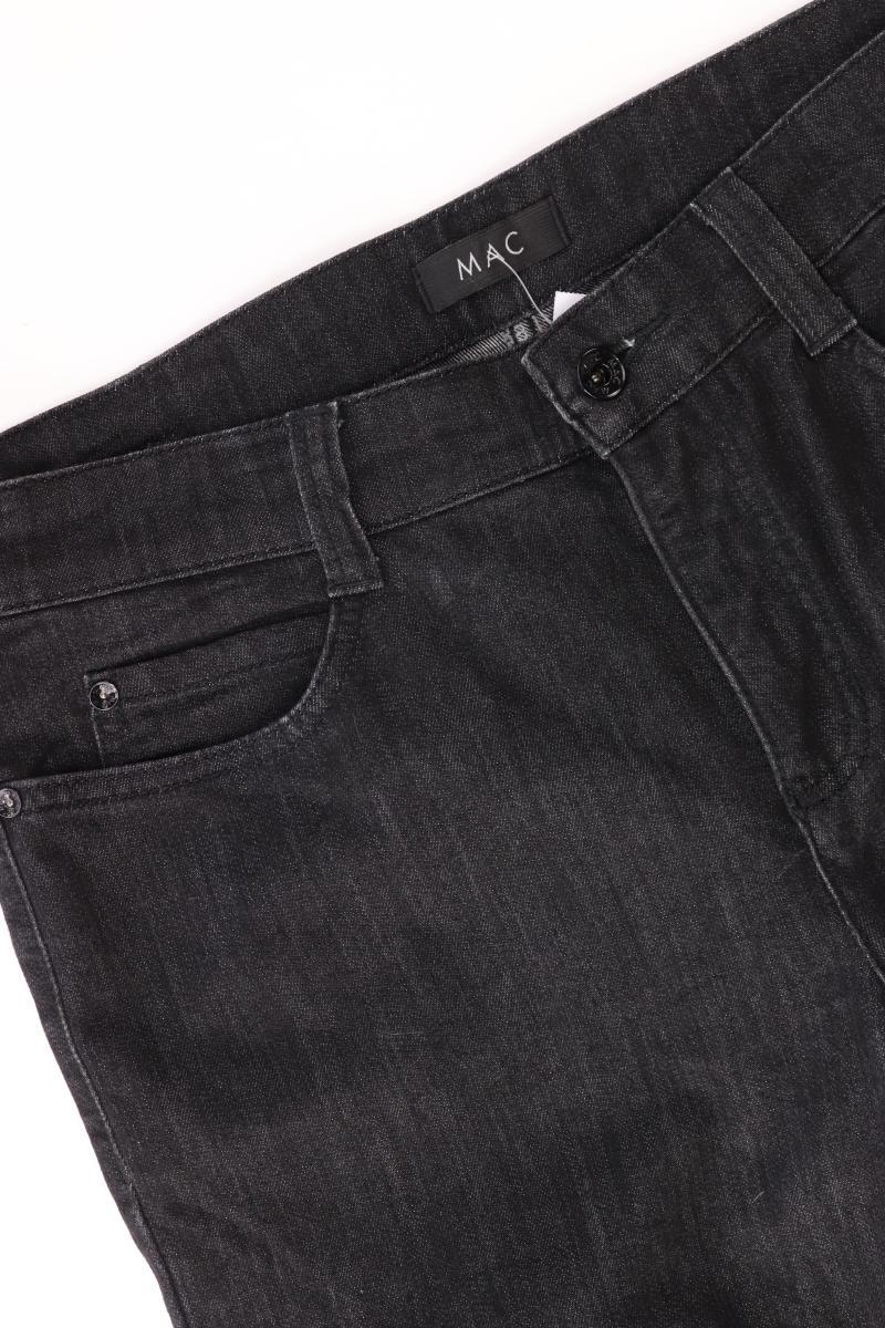 MAC Straight Jeans Gr. 42/L32 schwarz aus Baumwolle