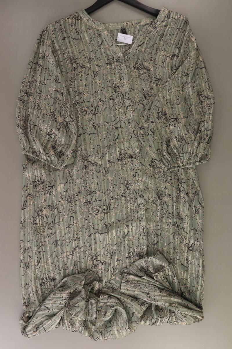 soyaconcept Midikleid Gr. XXL 3/4 Ärmel grün aus Polyester