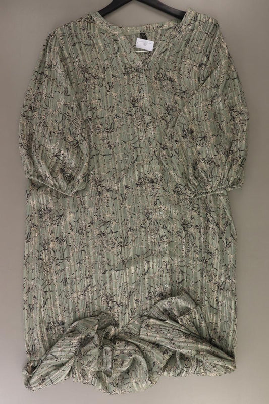 soyaconcept Midikleid Gr. XXL 3/4 Ärmel grün aus Polyester