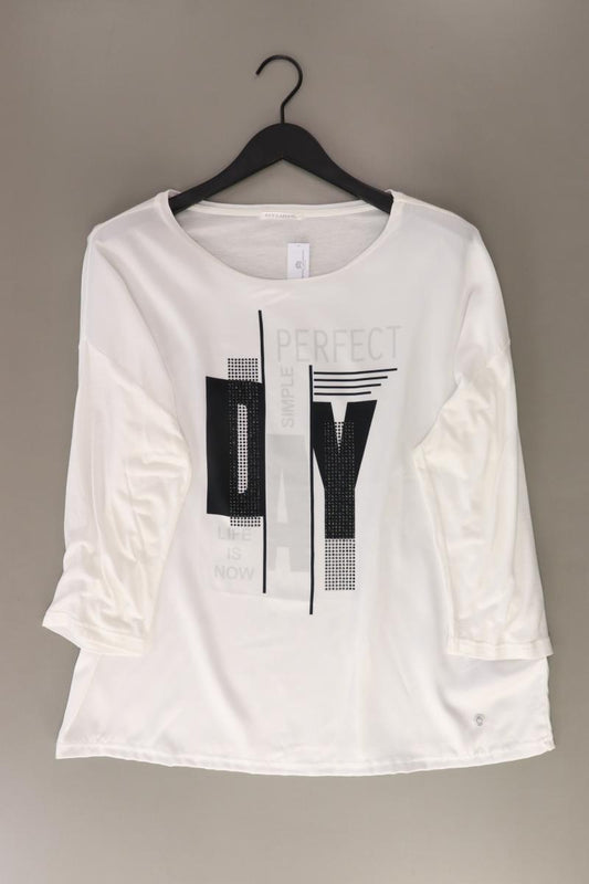 Key Largo Printshirt Gr. XXL 3/4 Ärmel weiß aus Viskose