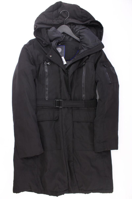 Vince Camuto Wintermantel Größe 42/M Gr. 42 schwarz aus Polyester