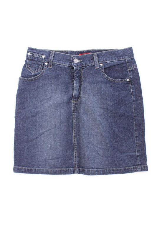 Angels Jeansrock Gr. 38 blau aus Baumwolle