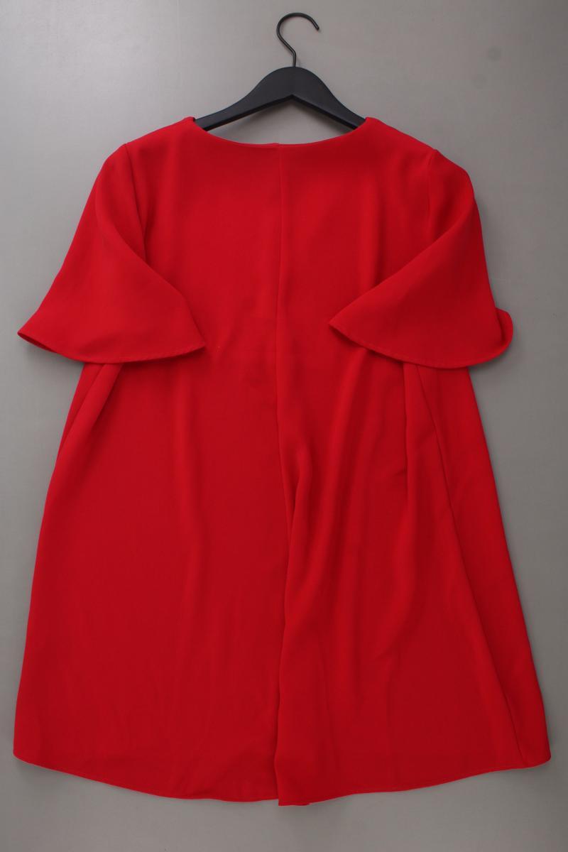 TRF Zara Kurzarmbluse Gr. L rot aus Polyester