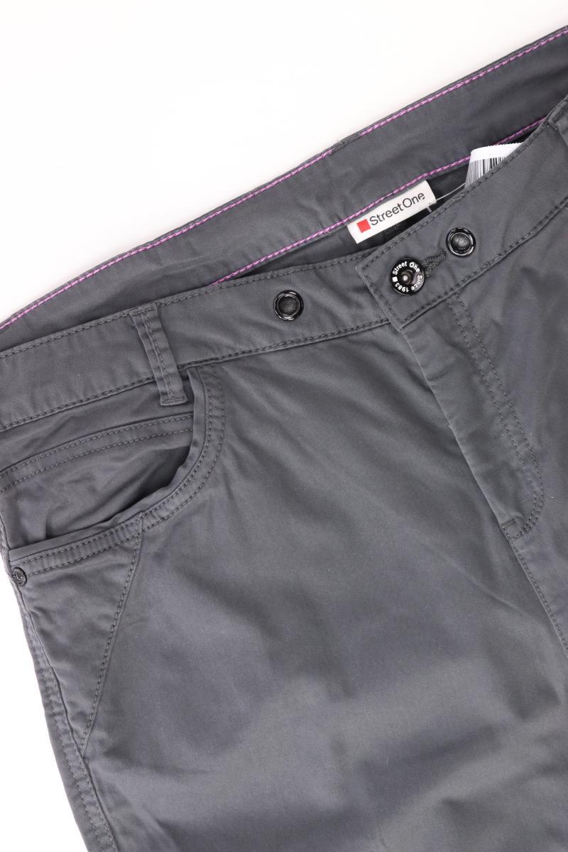 Street One Hose Gr. 40/L28 grau aus Baumwolle