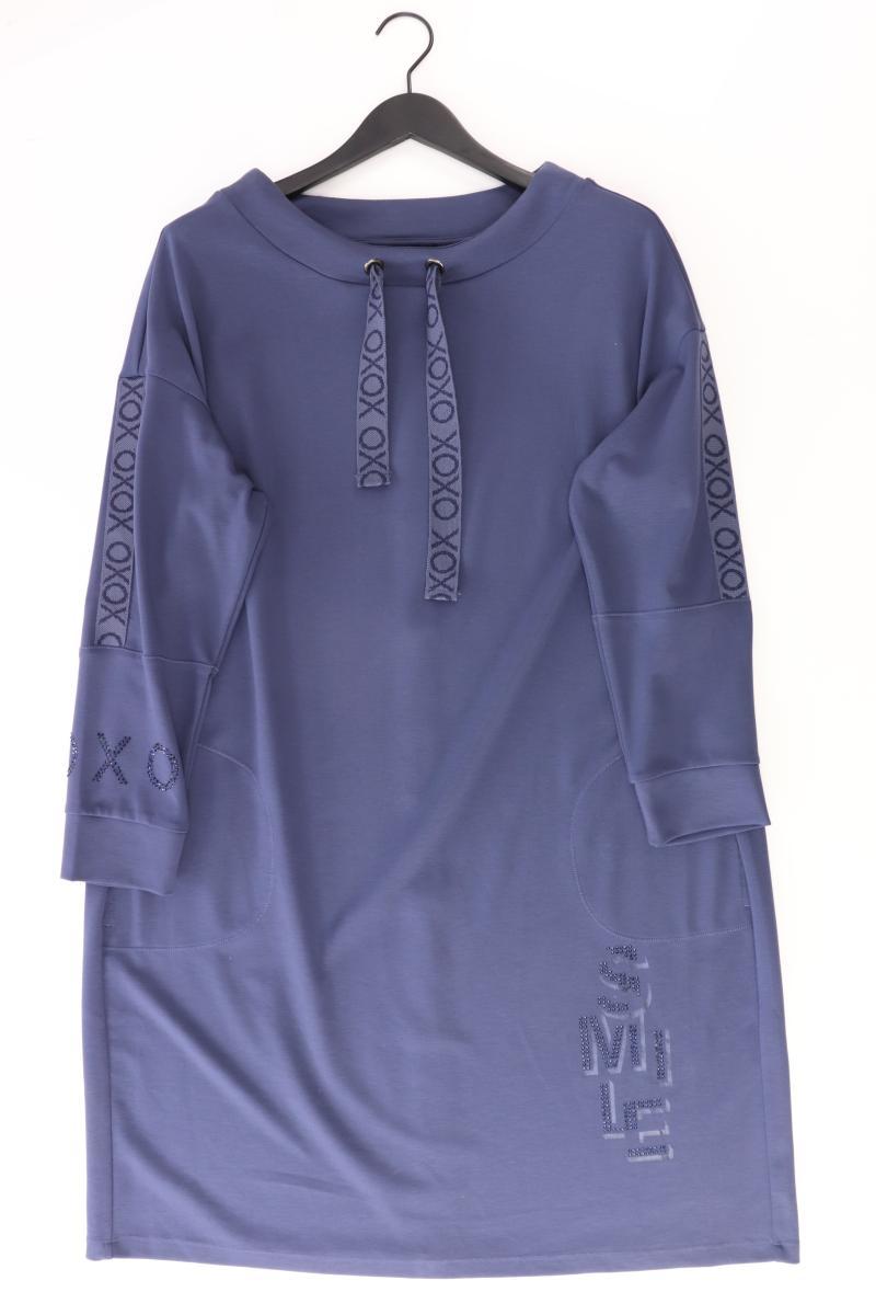 Betty Barclay Langarmkleid Gr. 48 neuwertig blau aus Viskose