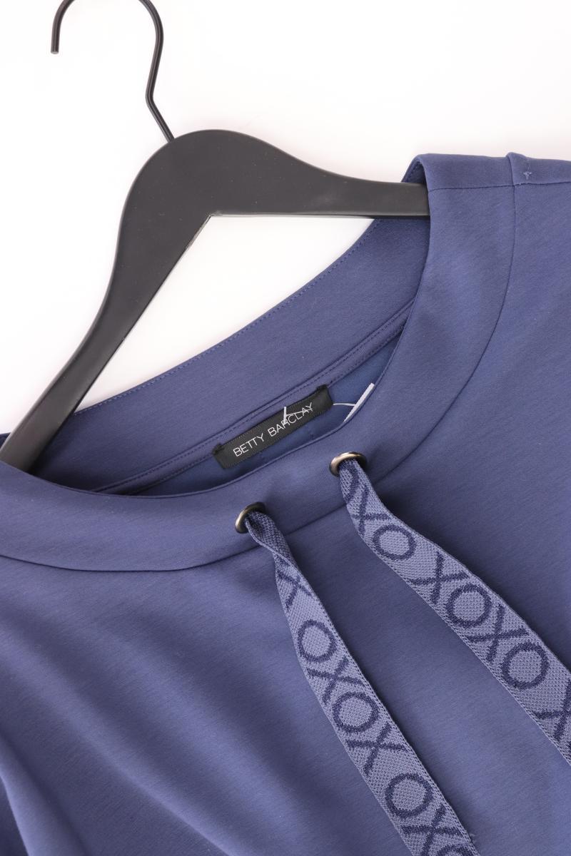 Betty Barclay Langarmkleid Gr. 48 neuwertig blau aus Viskose