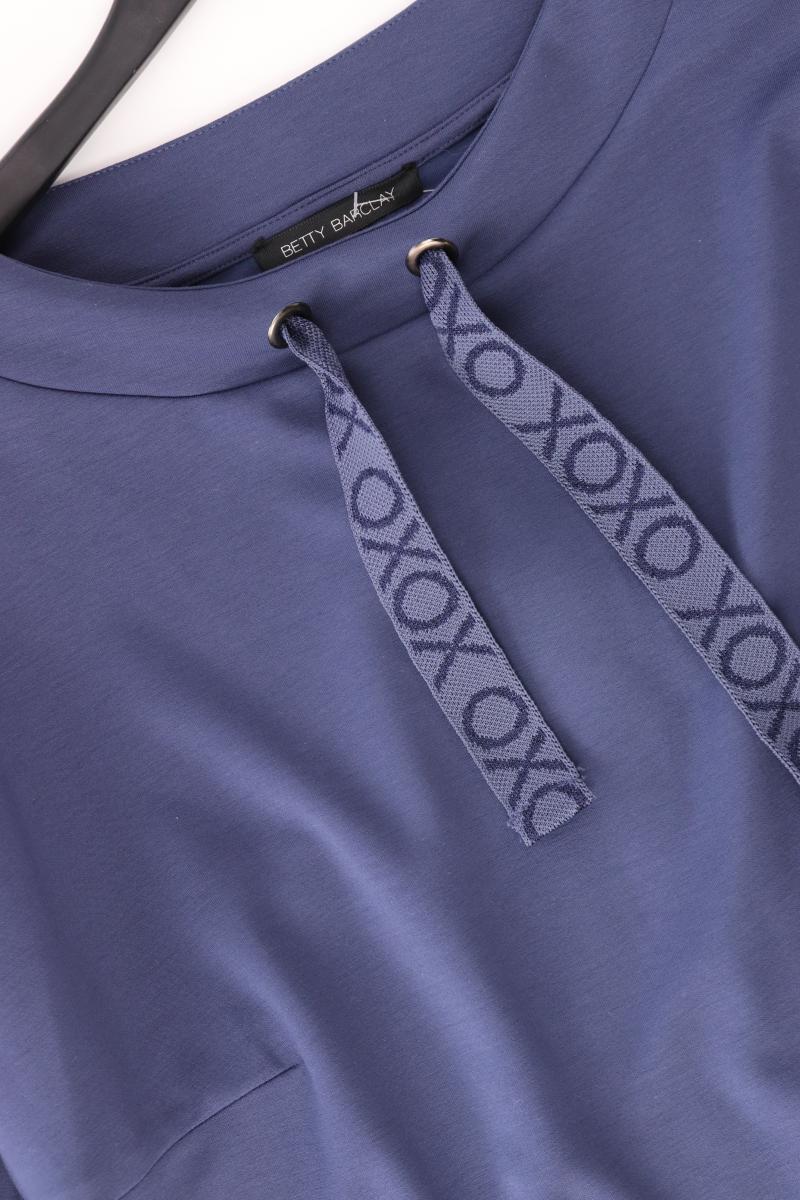 Betty Barclay Langarmkleid Gr. 48 neuwertig blau aus Viskose