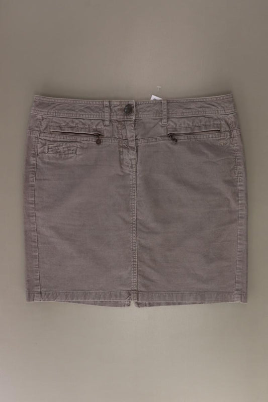 Tom Tailor Rock Gr. 40 grau aus Baumwolle