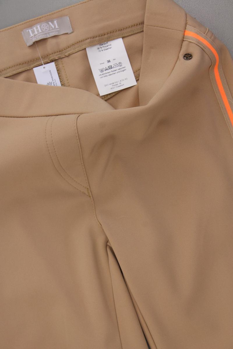 Thom by Thomas Rath Stretchhose Gr. 36 neuwertig braun aus Polyamid