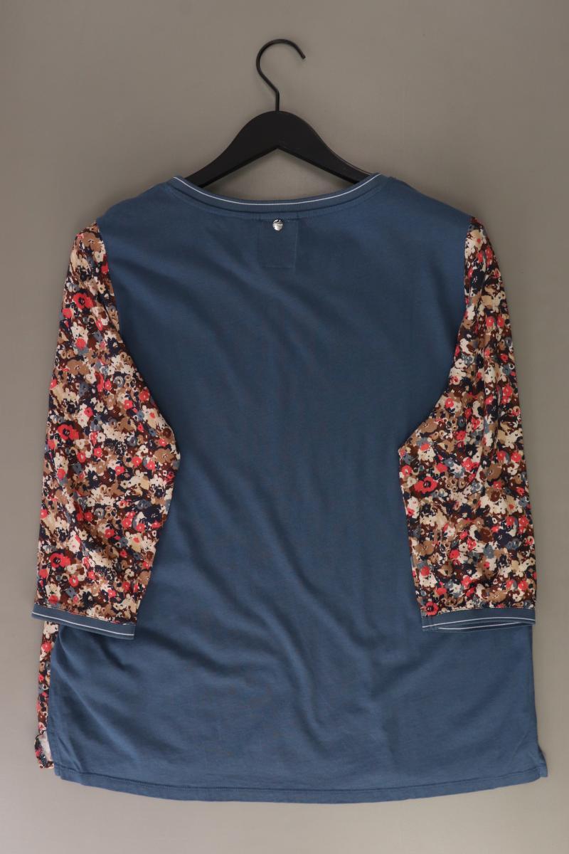 Tom Tailor Printshirt Gr. XXL mit Blumenmuster 3/4 Ärmel mehrfarbig aus Viskose