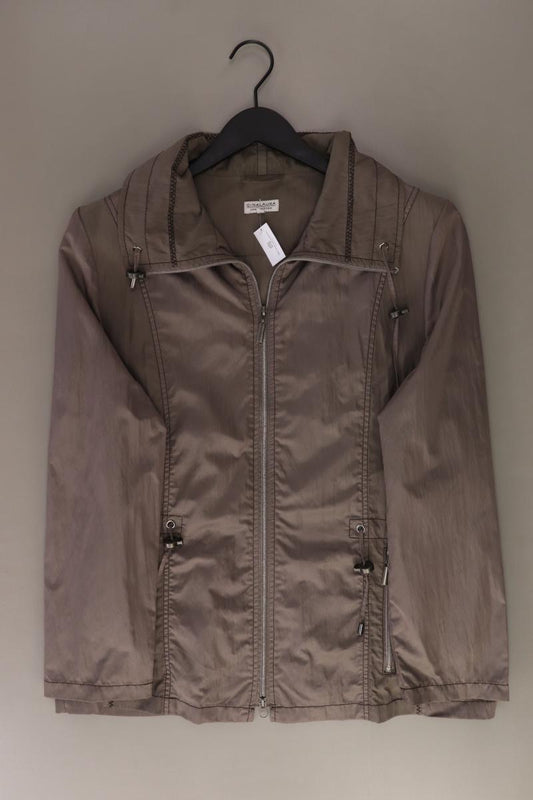 Gina Laura Übergangsjacke Gr. L braun aus Polyester