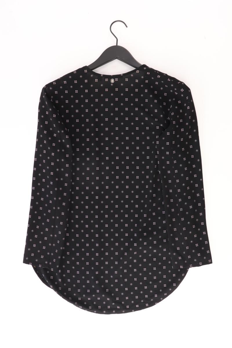 s.Oliver Regular Cardigan Gr. 38 mit Blumenmuster Langarm schwarz aus Polyester