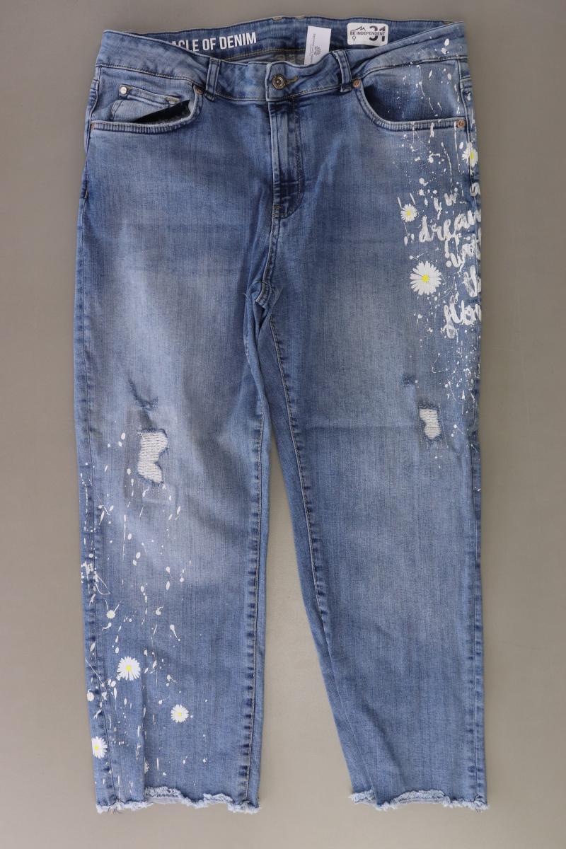 Miracle of Denim M.O.D 7/8 Jeans Gr. W31 blau aus Baumwolle