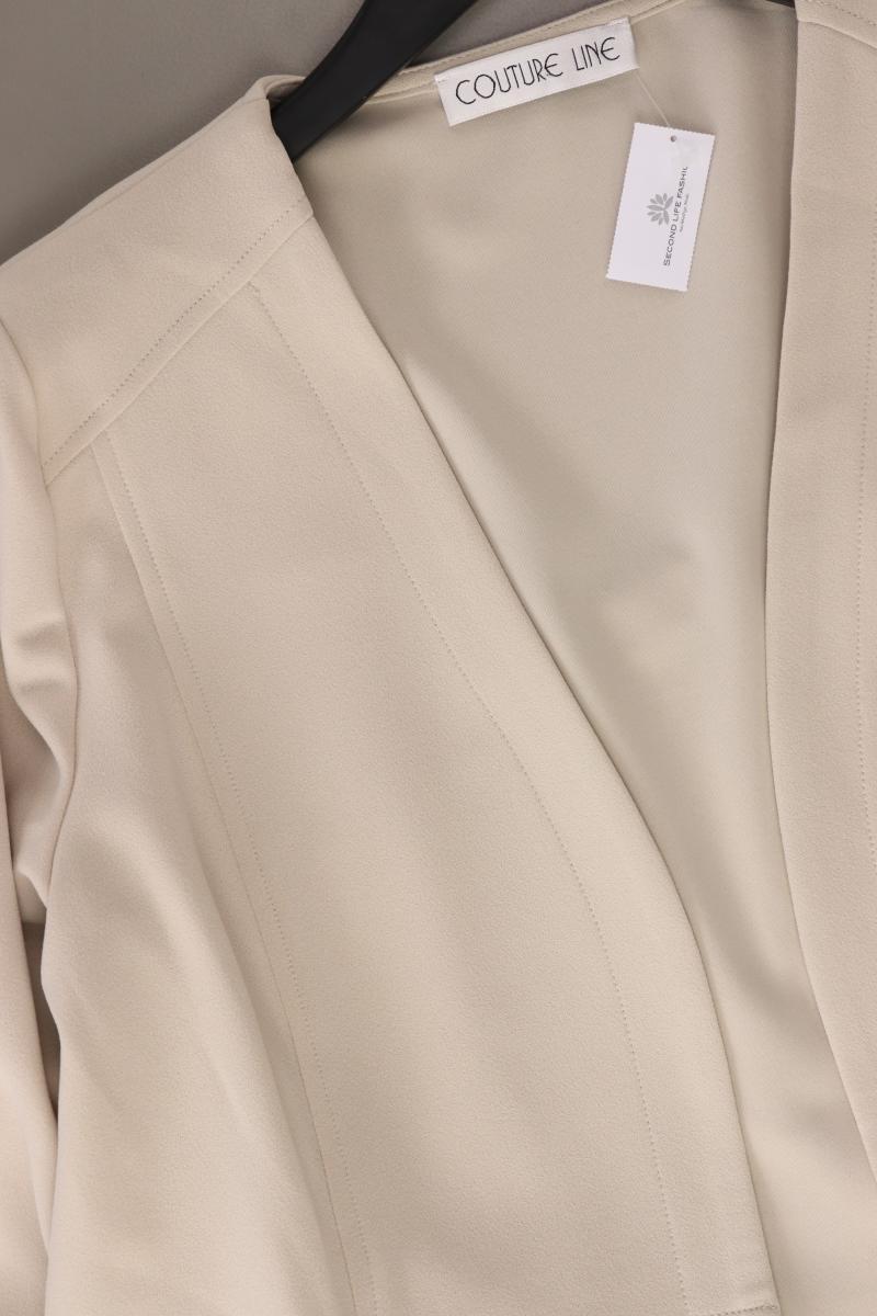 Couture Line Dünner Mantel Gr. 40 3/4 Ärmel creme aus Polyester