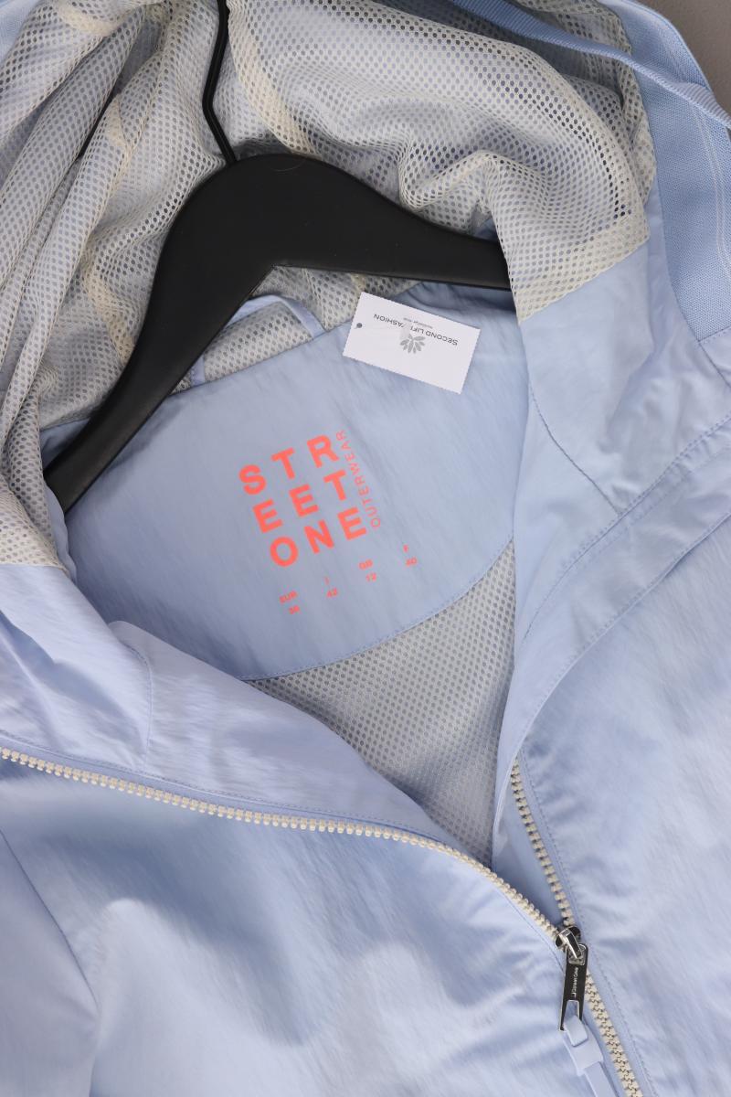 Street One Kapuzenjacke Gr. 38 blau aus Polyester