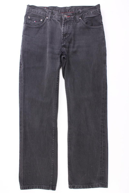 Tommy Hilfiger Straight Jeans für Herren Gr. W33/L32 grau aus Baumwolle