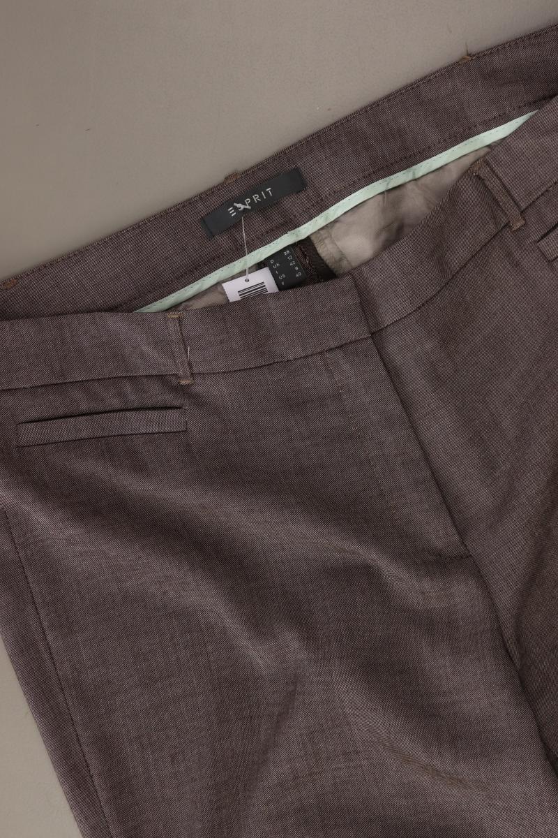 Esprit Anzughose Gr. 38 braun aus Polyester