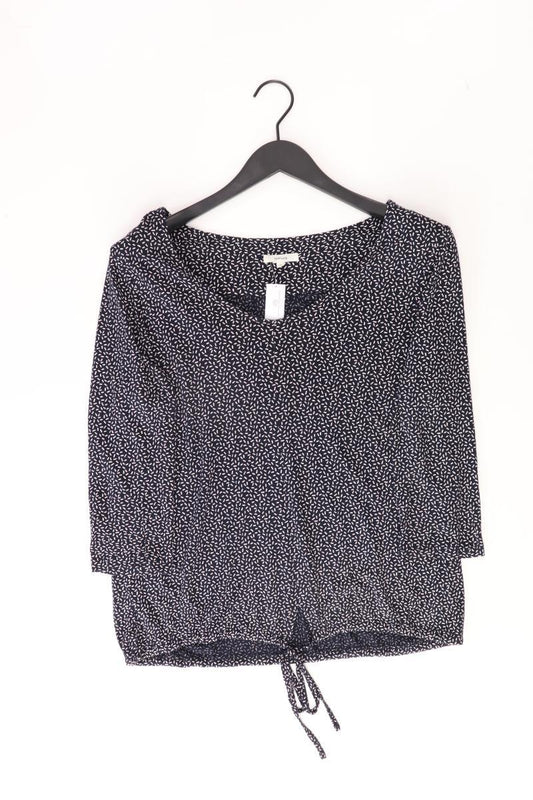 Opus Regular Bluse Gr. 38 3/4 Ärmel blau aus Viskose
