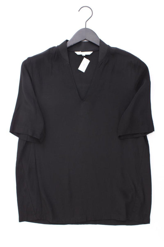 YAYA Kurzarmbluse Gr. 36 schwarz