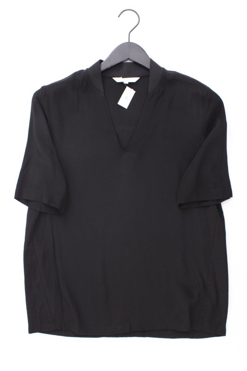 YAYA Kurzarmbluse Gr. 36 schwarz