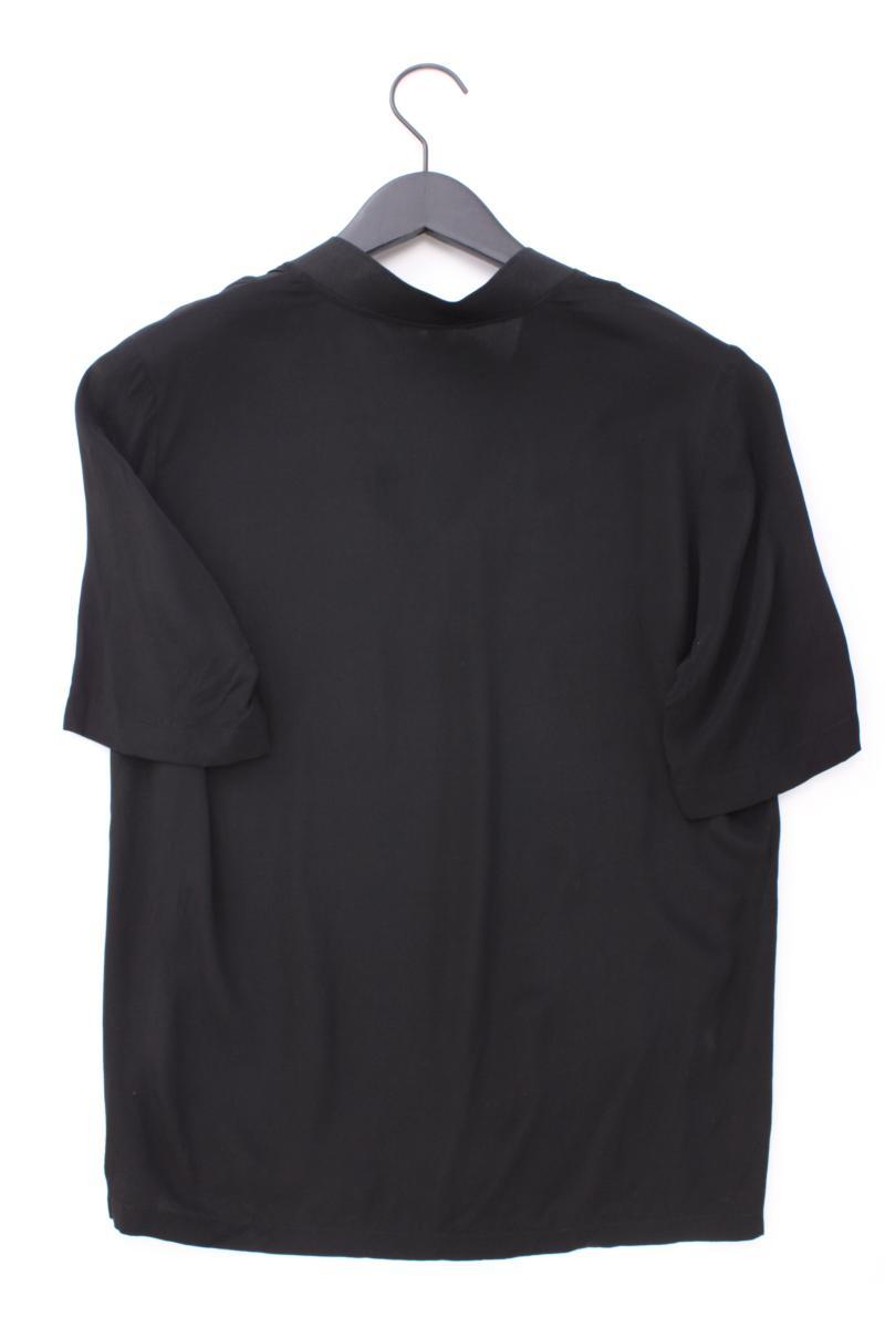 YAYA Kurzarmbluse Gr. 36 schwarz