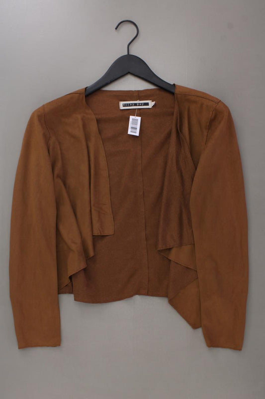 Noisy May Classic Cardigan Gr. S Langarm braun aus Polyester