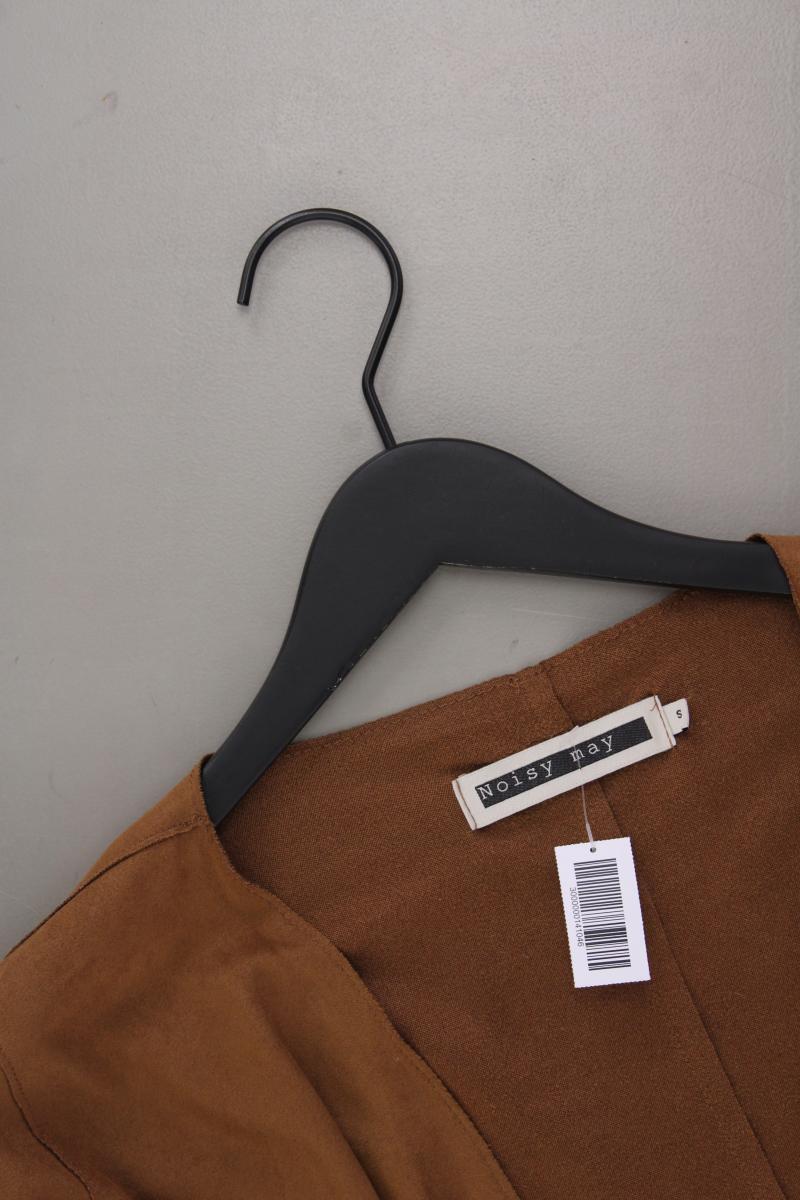 Noisy May Classic Cardigan Gr. S Langarm braun aus Polyester