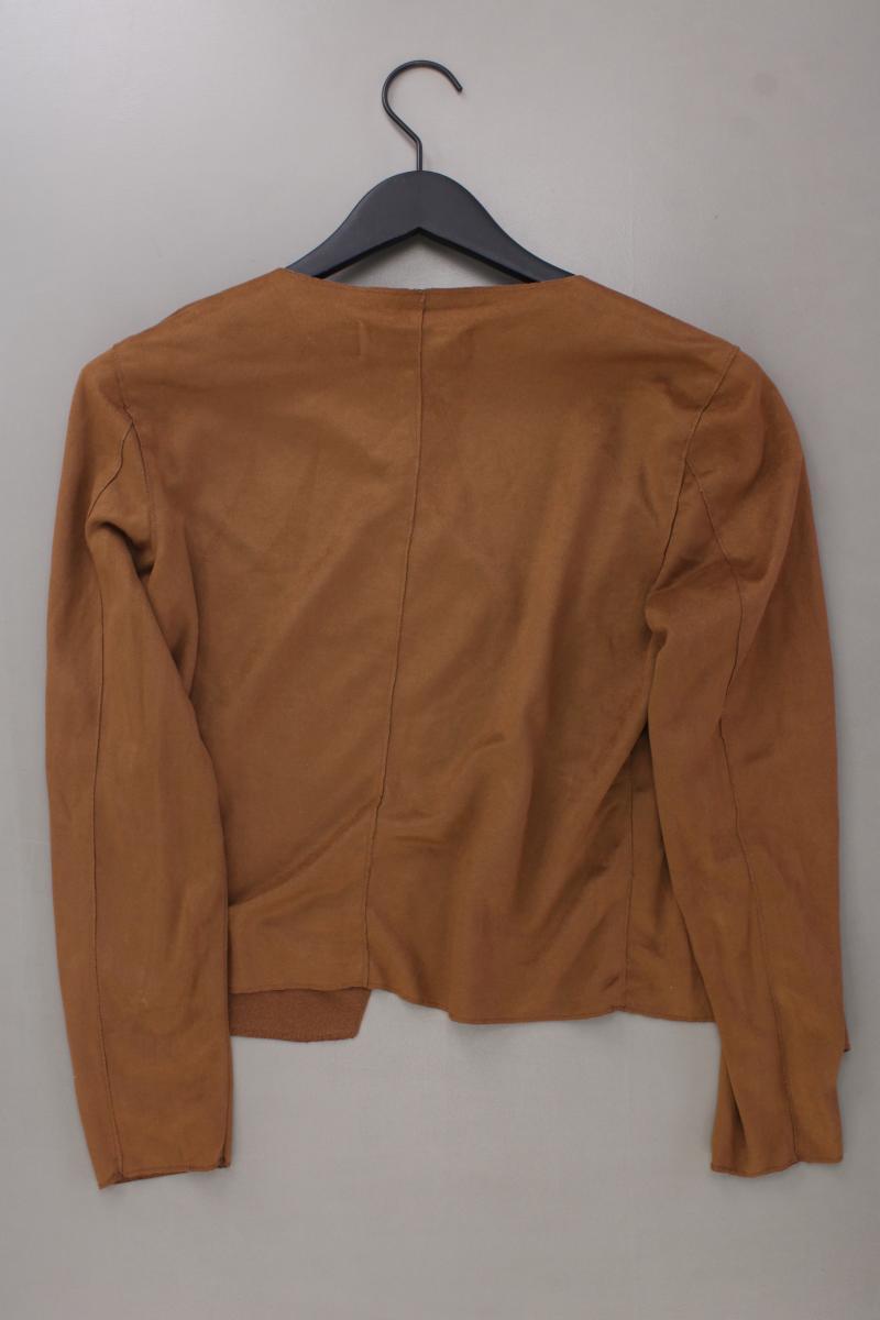 Noisy May Classic Cardigan Gr. S Langarm braun aus Polyester