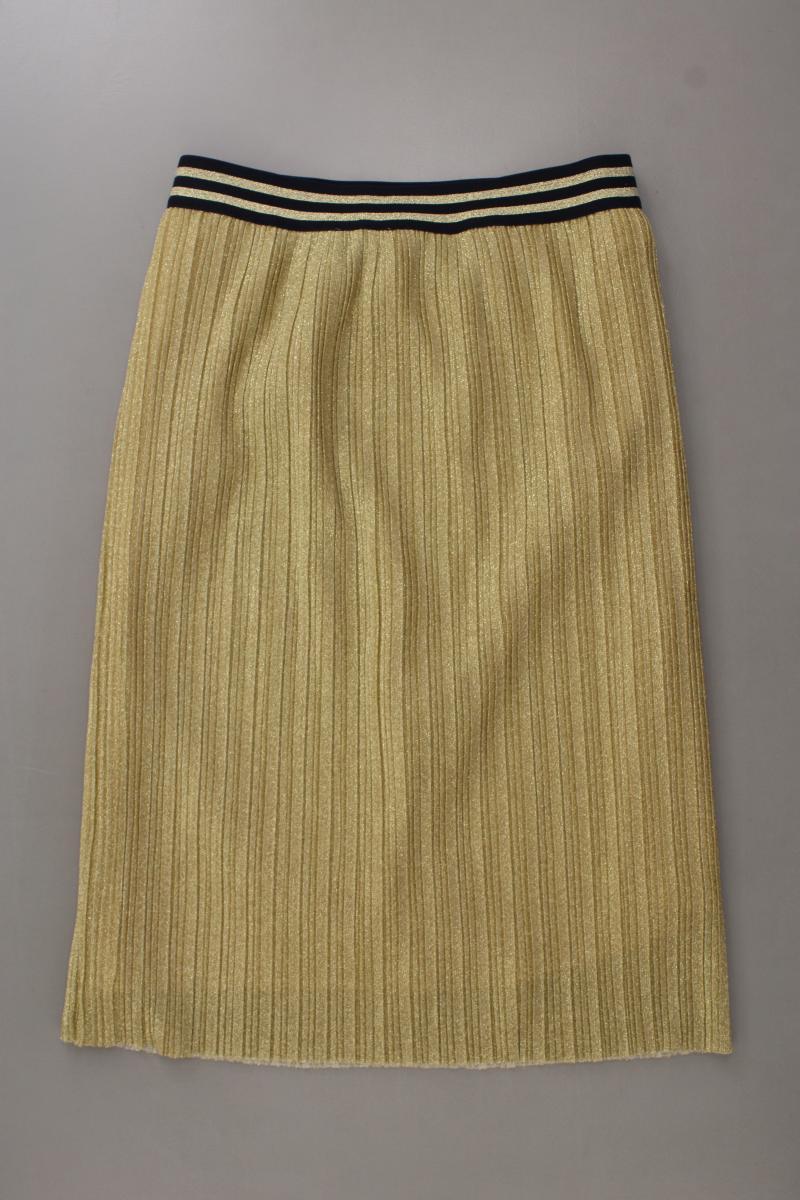 sofie schnoor Stretchrock Gr. S neuwertig mit Glitzer gold aus Polyester