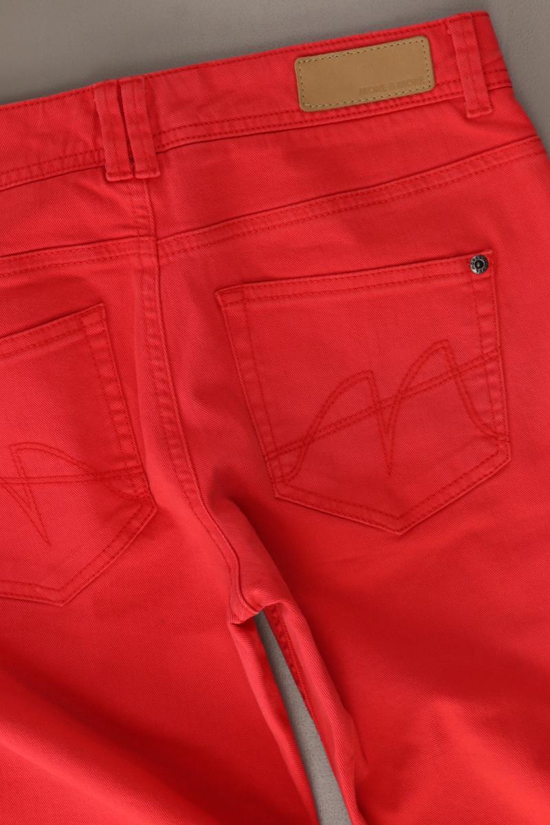 More&More Straight Jeans Gr. 36 rot aus Baumwolle