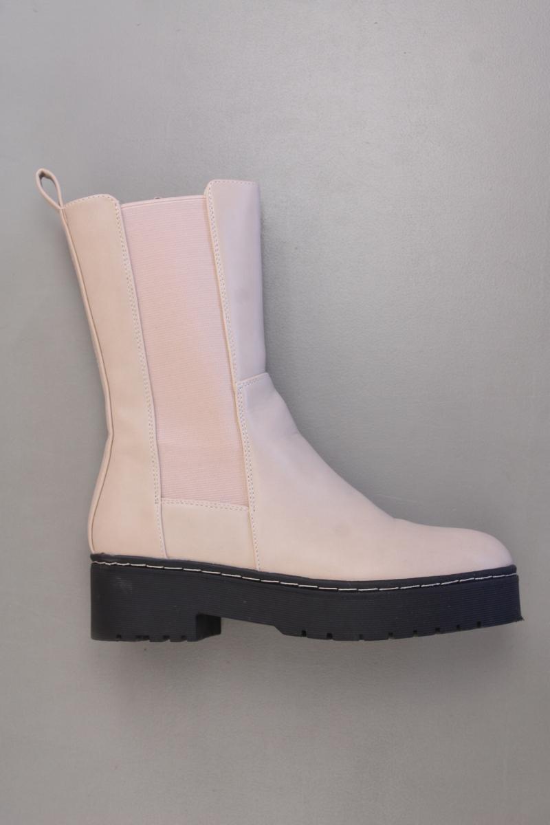 Rainbow Stiefel Gr. 37 creme aus Kunstleder