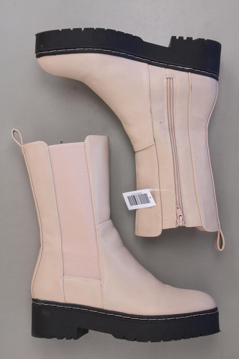 Rainbow Stiefel Gr. 37 creme aus Kunstleder