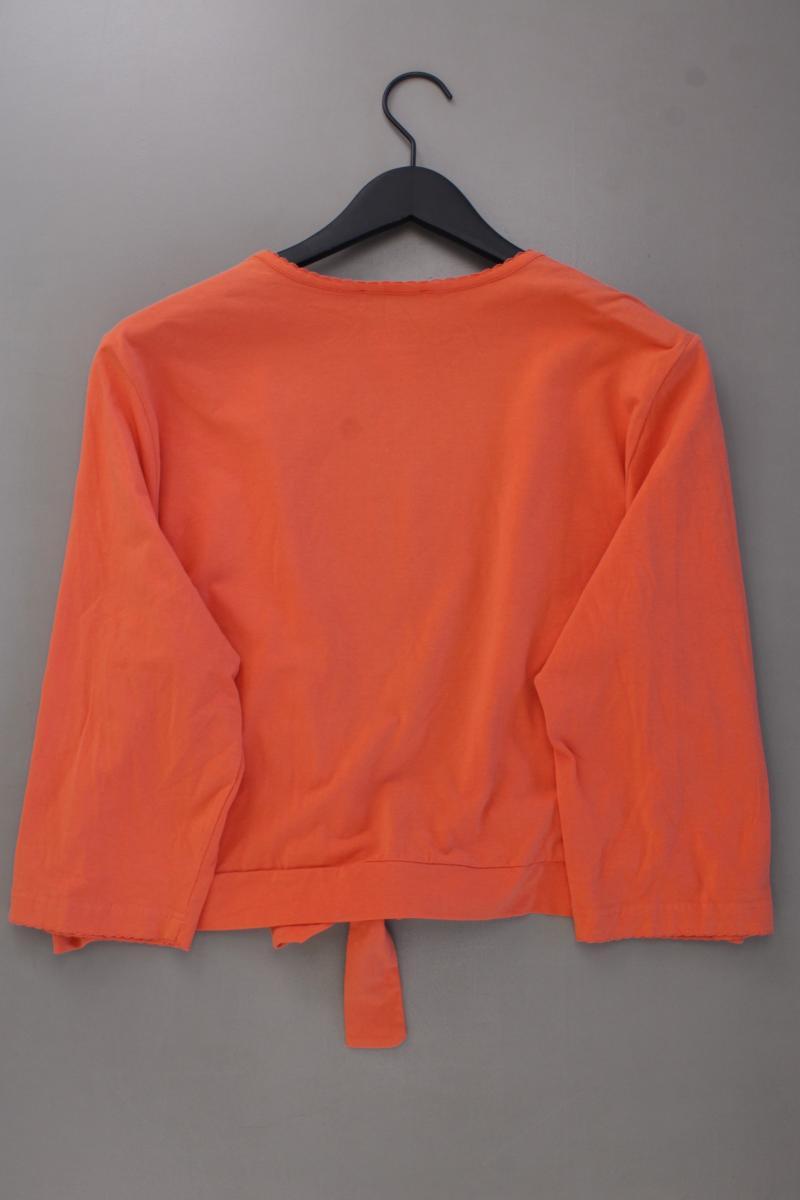 Ulla Popken Bolero Gr. 50/52 3/4 Ärmel orange aus Baumwolle