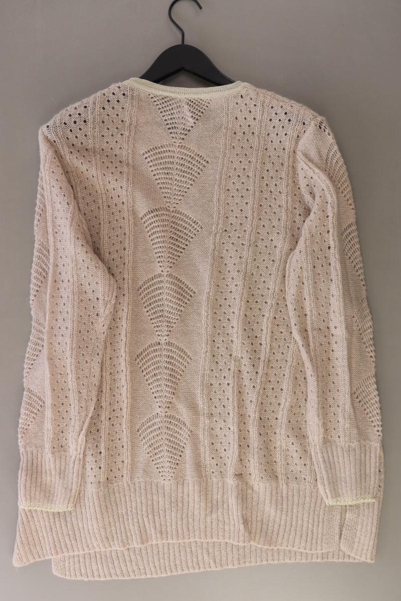 Frapp Langarmpullover Gr. 46 creme aus Polyacryl