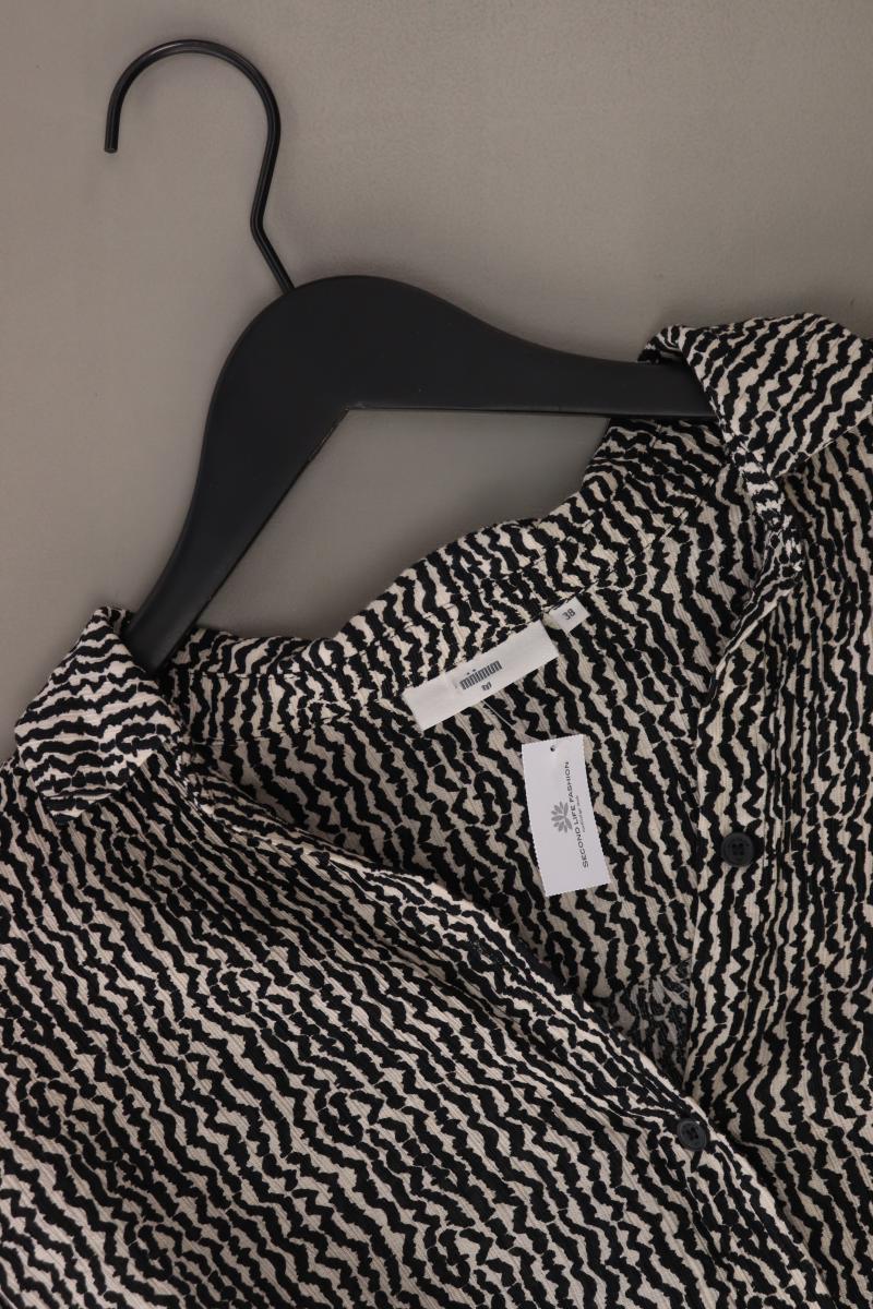 Minimum Maxikleid Gr. 38 3/4 Ärmel schwarz aus Viskose