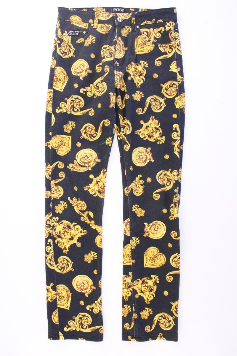 Versace Jeans Hose Gr. W29 Vintage grau aus Baumwolle
