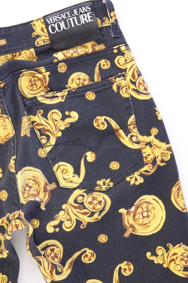 Versace Jeans Hose Gr. W29 Vintage grau aus Baumwolle
