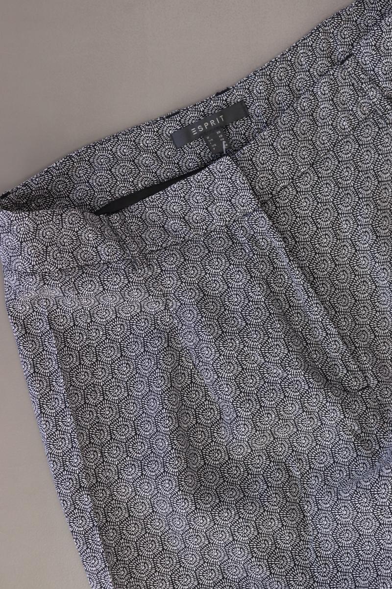 Esprit 7/8 Hose Gr. 36 schwarz aus Viskose