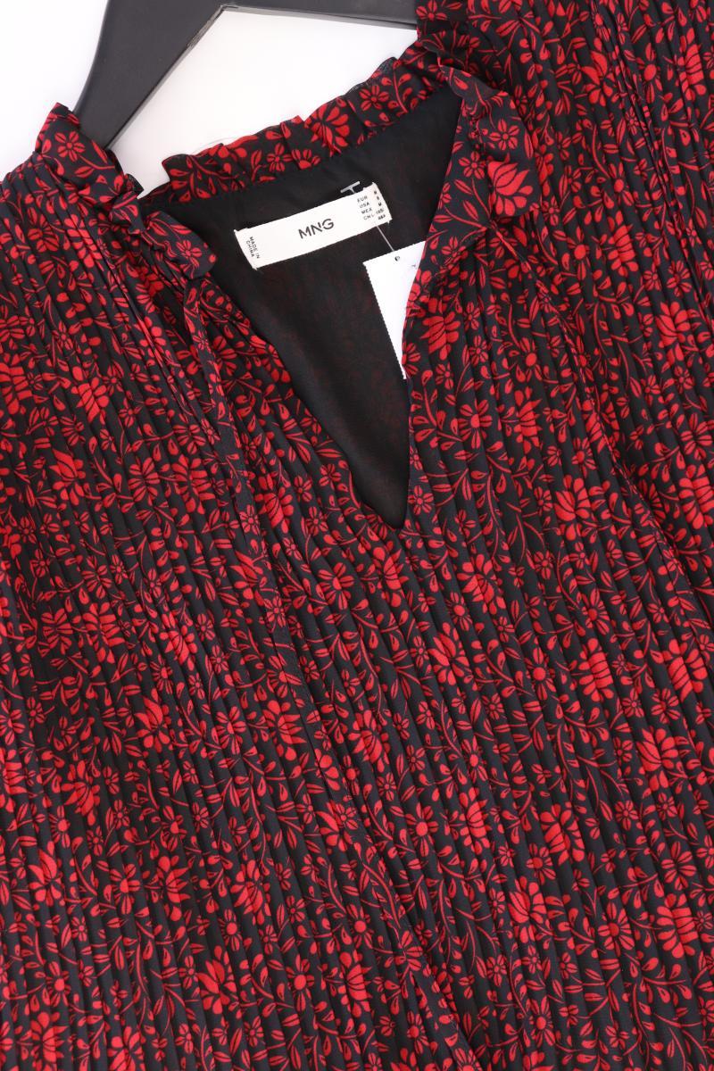 Mango Langarmbluse Gr. M rot aus Polyester