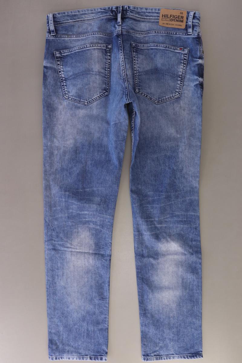 Hilfiger Denim Straight Jeans für Herren Gr. W34/L32 blau aus Baumwolle