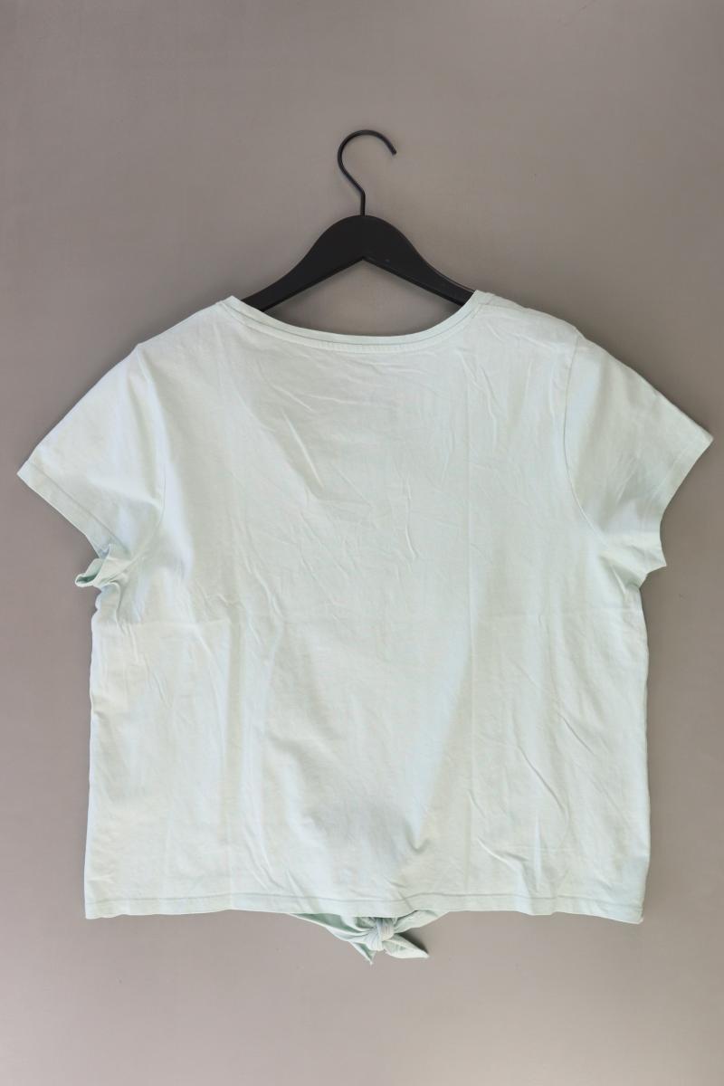 Manguun T-Shirt Gr. XXL Kurzarm türkis aus Baumwolle